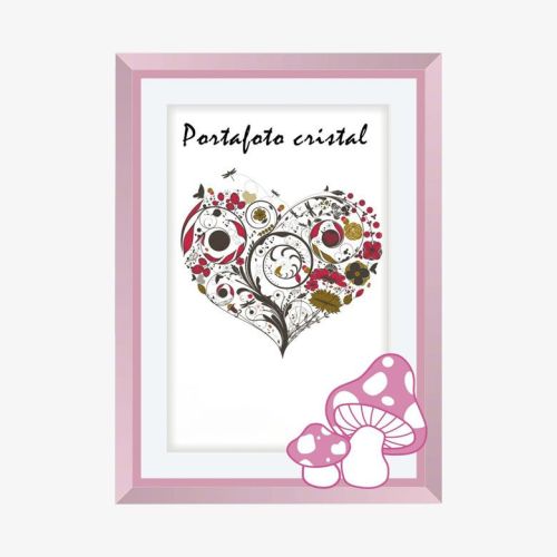 Marco de cristal con setitas CHD-365